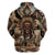 Native American Skull Hoodie with Tribal Prints - Wonder Print Shop