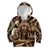 Native American Skull Kid Hoodie with Tribal Prints - Wonder Print Shop