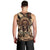 Native American Skull Men Tank Top with Tribal Prints - Wonder Print Shop