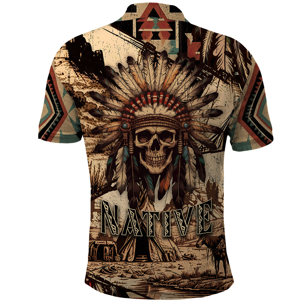 native-american-skull-polo-shirt-with-tribal-prints