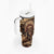 Native American Skull Tumbler With Handle with Tribal Prints - Wonder Print Shop