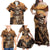 Skull Cowboy Family Matching Off Shoulder Maxi Dress and Hawaiian Shirt Rise Em Cowboy - Wonder Print Shop