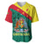 Custom Grenada Baseball Jersey Coat Of Arms With Bougainvillea Flowers TS06 - Wonder Print Shop