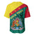 Custom Grenada Baseball Jersey Coat Of Arms With Bougainvillea Flowers TS06 - Wonder Print Shop