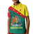 Custom Grenada Kid Polo Shirt Coat Of Arms With Bougainvillea Flowers TS06 - Wonder Print Shop