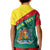 Custom Grenada Kid Polo Shirt Coat Of Arms With Bougainvillea Flowers TS06 - Wonder Print Shop