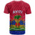 Haiti T Shirt Ayiti Coat Of Arms With Map TS06 - Wonder Print Shop