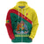 Grenada Hoodie Coat Of Arms With Bougainvillea Flowers TS06 - Wonder Print Shop