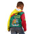 Grenada Kid Hoodie Coat Of Arms With Bougainvillea Flowers TS06 - Wonder Print Shop