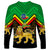 Ethiopia Long Sleeve Shirt Coat Of Arms With Hand Drawn Pattern TS06 - Wonder Print Shop