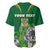 Personalised South Africa Baseball Jersey King Protea With Flag TS06 - Wonder Print Shop