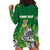 Personalised South Africa Hoodie Dress King Protea With Flag TS06 - Wonder Print Shop