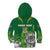 Personalised South Africa Kid Hoodie King Protea With Flag TS06 - Wonder Print Shop