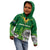 Personalised South Africa Kid Hoodie King Protea With Flag TS06 - Wonder Print Shop