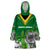 Personalised South Africa Wearable Blanket Hoodie King Protea With Flag TS06 - Wonder Print Shop