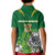 South Africa Kid Polo Shirt King Protea With Flag TS06 - Wonder Print Shop