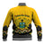 Ghana Baseball Jacket Kente Pattern And Adinkra Pattern Mix Coat Of Arms TS06 - Wonder Print Shop