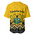 Ghana Baseball Jersey Kente Pattern And Adinkra Pattern Mix Coat Of Arms TS06 - Wonder Print Shop