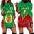 Senegal Hoodie Dress Africa Tribal Pattern With Coat Of Arms TS06 - Wonder Print Shop