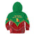 Senegal Kid Hoodie Africa Tribal Pattern With Coat Of Arms TS06 - Wonder Print Shop