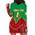 Personalised Senegal Hoodie Dress Africa Tribal Pattern With Coat Of Arms TS06 - Wonder Print Shop