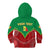 Personalised Senegal Kid Hoodie Africa Tribal Pattern With Coat Of Arms TS06 - Wonder Print Shop