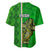 Ireland Baseball Jersey Cross With Shamrock Simple Style TS06 - Wonder Print Shop