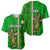 Ireland Baseball Jersey Cross With Shamrock Simple Style TS06 - Wonder Print Shop