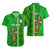 Ireland Hawaiian Shirt Cross With Shamrock Simple Style TS06 - Wonder Print Shop