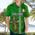 Ireland Hawaiian Shirt Cross With Shamrock Simple Style TS06 - Wonder Print Shop