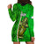 Ireland Hoodie Dress Cross With Shamrock Simple Style TS06 - Wonder Print Shop