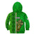 Ireland Kid Hoodie Cross With Shamrock Simple Style TS06 - Wonder Print Shop