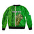 personalised-ireland-sleeve-zip-bomber-jacket-cross-with-shamrock-simple-style