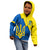 Ukraine Kid Hoodie Sunflower With Ukraine Folk Patterns TS06 - Wonder Print Shop