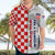 Croatia Hawaiian Shirt Chessboard Mix Coat Of Arms TS06 - Wonder Print Shop