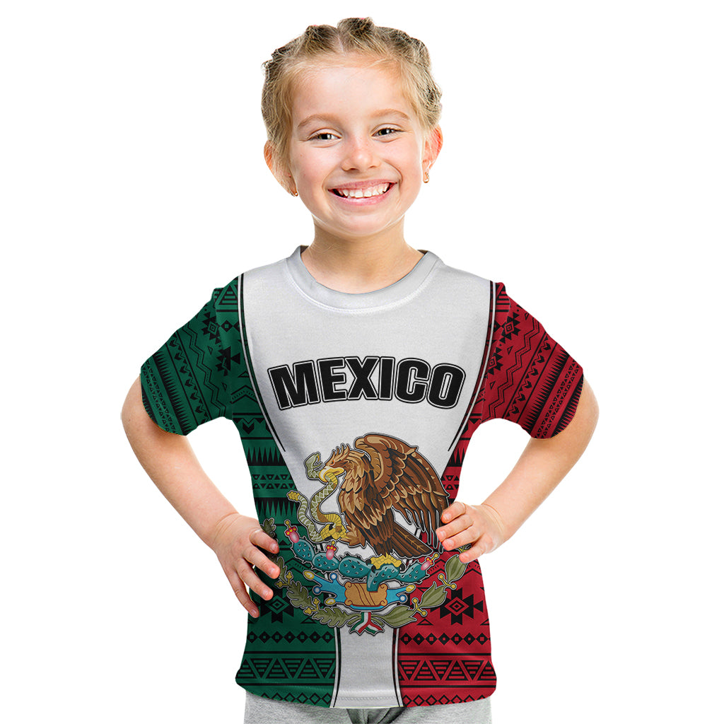 mexico-kid-t-shirt-coat-of-arms-with-mexican-aztec-pattern