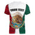 personlised-mexico-women-v-neck-t-shirt-coat-of-arms-with-mexican-aztec-pattern