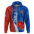 Chile Hoodie Copihue With Flag TS06 - Wonder Print Shop