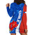 Chile Hoodie Dress Copihue With Flag TS06 - Wonder Print Shop