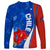 Chile Long Sleeve Shirt Copihue With Flag TS06 - Wonder Print Shop