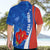 Custom Chile Hawaiian Shirt Copihue With Flag TS06 - Wonder Print Shop