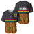 Ghana Baseball Jersey Kente Pattern With Coat Of Arms TS06 - Wonder Print Shop