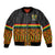 Ghana Bomber Jacket Kente Pattern With Coat Of Arms TS06 - Wonder Print Shop