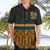 Ghana Hawaiian Shirt Kente Pattern With Coat Of Arms TS06 - Wonder Print Shop