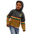 Ghana Kid Hoodie Kente Pattern With Coat Of Arms TS06 - Wonder Print Shop