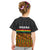 Ghana Kid T Shirt Kente Pattern With Coat Of Arms TS06 - Wonder Print Shop