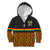 Custom Ghana Kid Hoodie Kente Pattern With Coat Of Arms TS06 - Wonder Print Shop