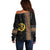 Eritrea Off Shoulder Sweater Habesha With African Pattern TS06 - Wonder Print Shop