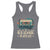 Old School Playlist Racerback Tank Top Retro Cassette Hip Hop Lover