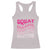 Funny Workout Hip Hop Lover Racerback Tank Top Squat Because Nobody Raps About Little Butts Gymer Rapper